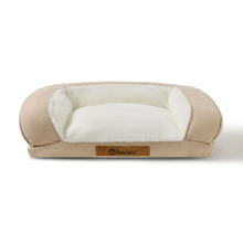 Camden Cotton & Jute Rectangular Dog Bed